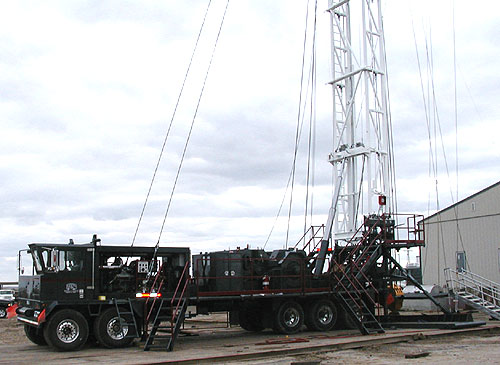 Oil Service Rig Estevan Sask
